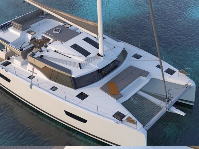 Verhuur Catamaran Fountaine Pajot met vaarbewijs