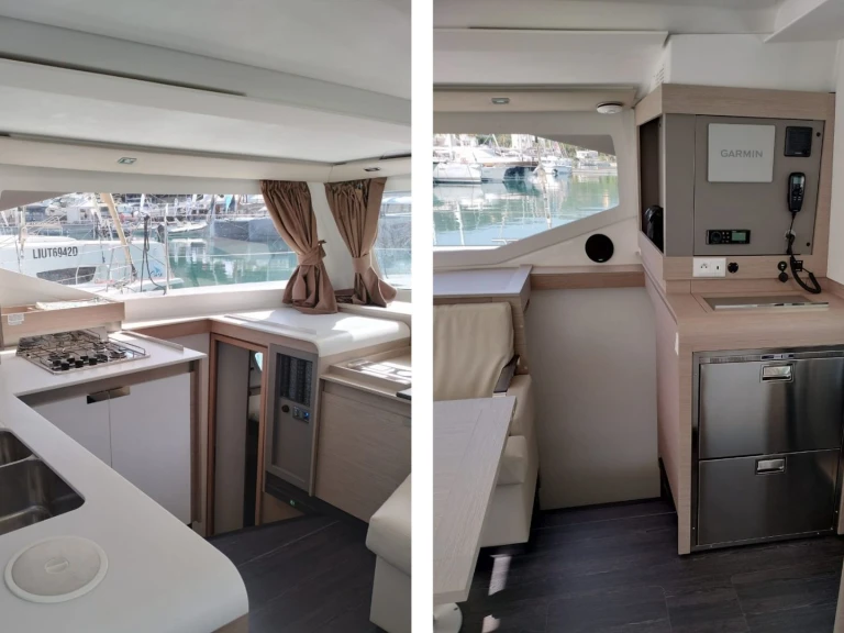 Verhuur Catamaran Fountaine Pajot met vaarbewijs