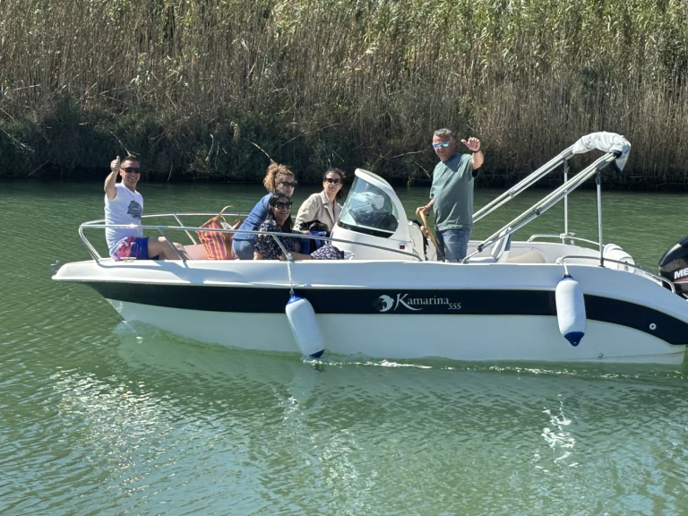 Verhuur Motorboot Quicksilver met vaarbewijs