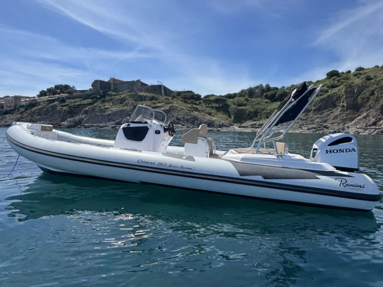 Verhuur RIB in Argelès-sur-Mer - Ranieri Cayman 26 Sport Touring