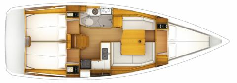 Bootverhuur Jeanneau Jeanneau Sun Odyssey 389 in Le Marin via SamBoat