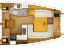 Bootverhuur Jeanneau Jeanneau Sun Odyssey 389 in Le Marin via SamBoat