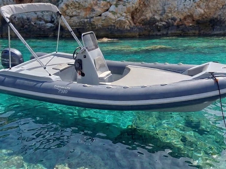 Huur RIB met of zonder schipper Trimarchi in Alghero