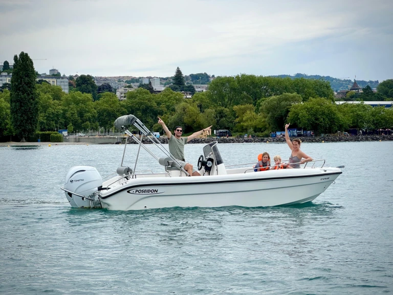 Poseidon BLU WATER 185 te huur van particulier of professional in Meillerie