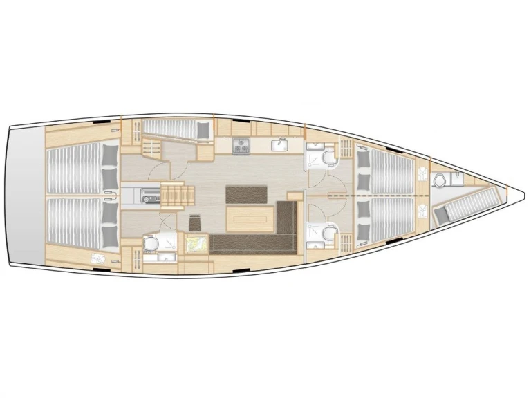 Huur Zeilboot met of zonder schipper Hanse in Zakynthos