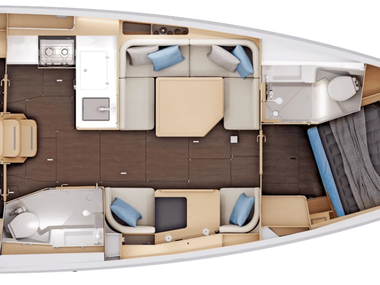 Verhuur Zeilboot in Opatija - Jeanneau Sun Odyssey 415