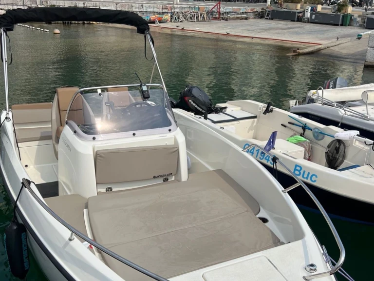 Jachthuur in Villefranche-sur-Mer - Quicksilver Quicksilver 555 Open via SamBoat