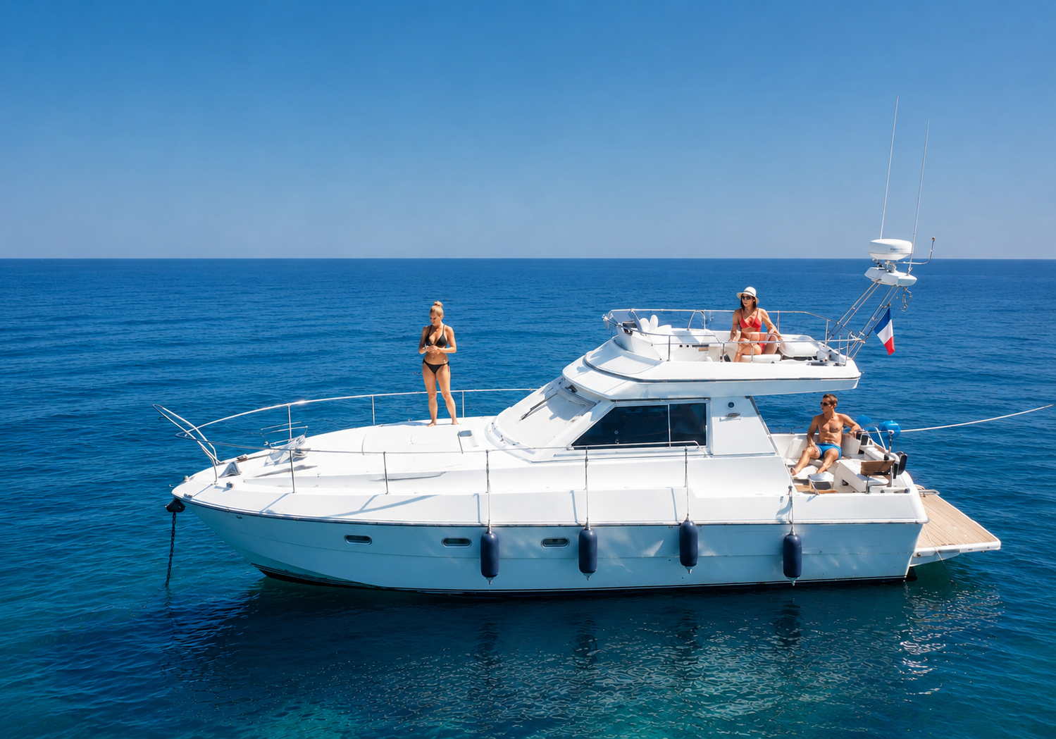 Huur Jacht met of zonder schipper Ferretti in Cannes