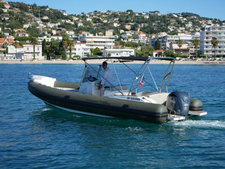 Bootverhuur Golfe-Juan goedkoop Tempest 775