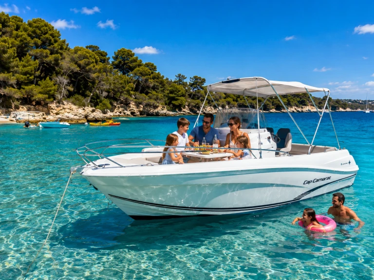 Huur een Jeanneau Cap Camarat 5.5 CC Serie 2 Style in Palavas-les-Flots