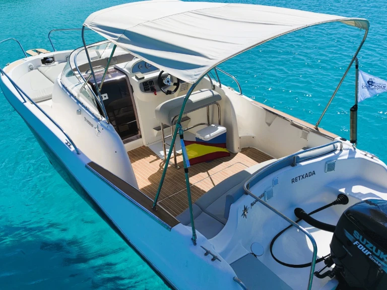 Verhuur Motorboot in Cala en Bosch - Jeanneau Cap Camarat 7.5 WA