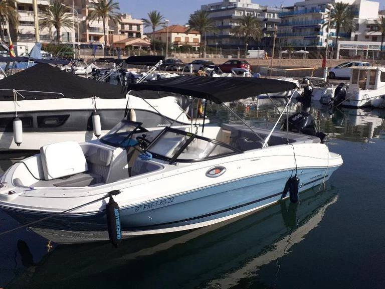 Verhuur Motorboot in Club Náutico can Pastilla - Bayliner VR6 OB