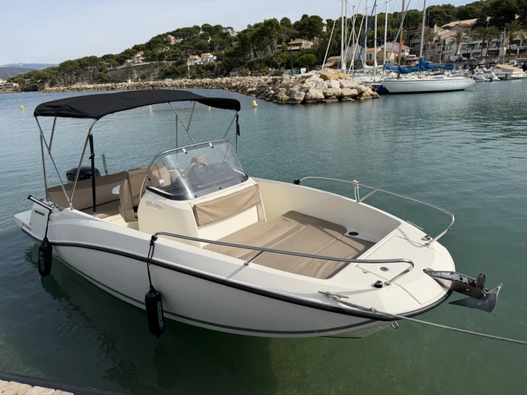 Verhuur Motorboot in La Madrague - Quicksilver Activ 605 Open