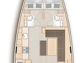 Hanse Hanse 508 te huur van particulier of professional in Pirovac