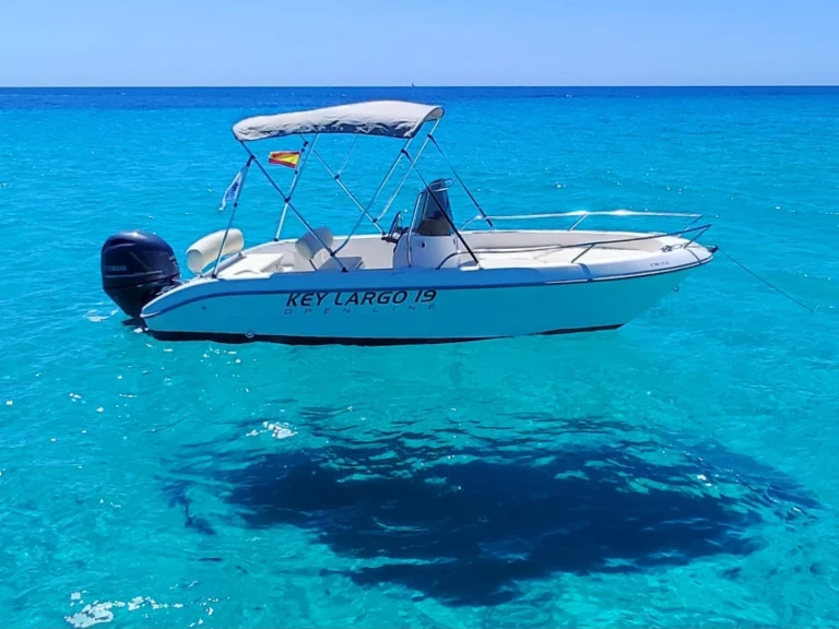 Bootverhuur Puerto de Fornells goedkoop Key Largo 19