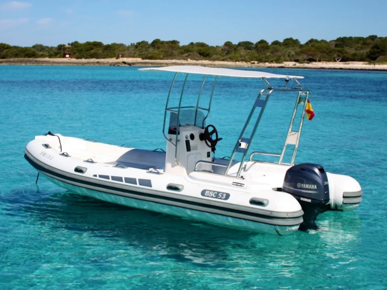 Huur RIB met of zonder schipper Colzani-Ricambi in Cala en Bosch