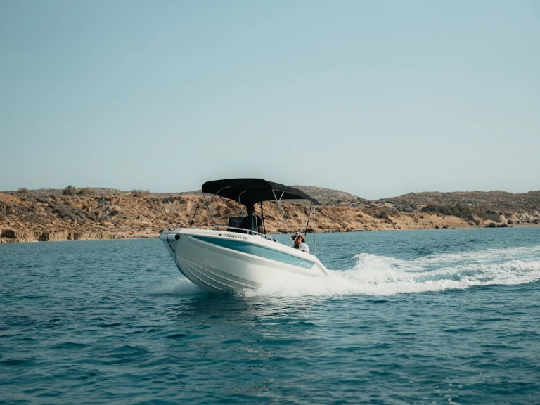 Verhuur Motorboot in Órmos Makry-Gialoú - Nireus Azzara 49s