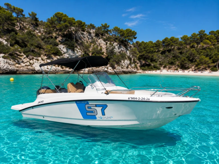 Bootverhuur Port de Ciudadella goedkoop Aqua S7
