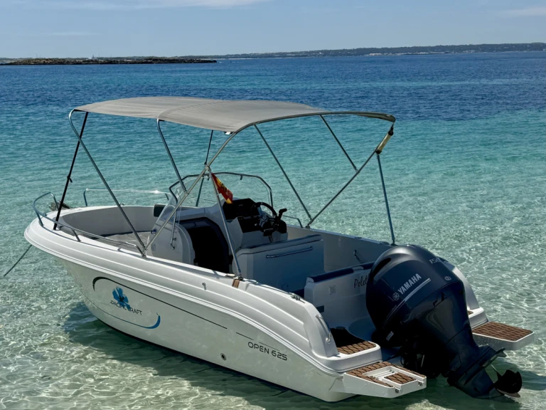 Verhuur Motorboot in Ibiza Town - Pacific Craft Pacific Craft 625 Open Trendy