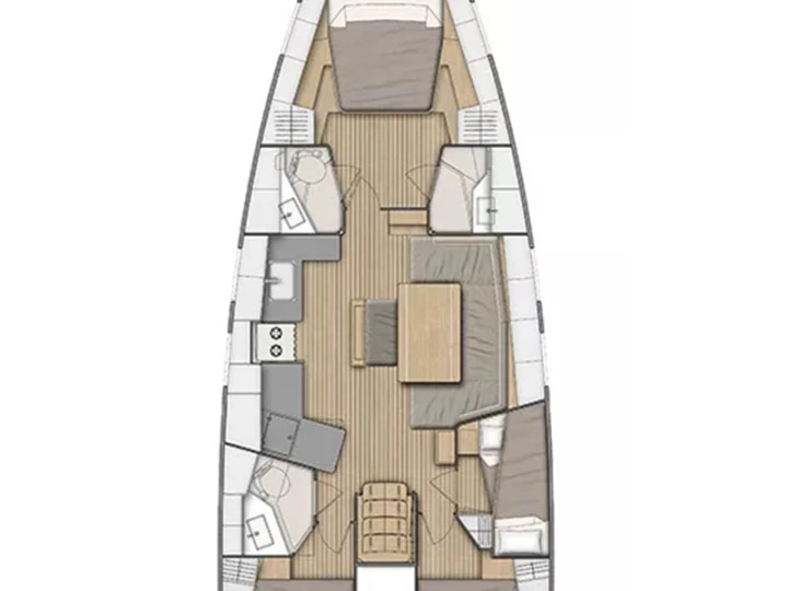 Huur Zeilboot met of zonder schipper Bénéteau in Álimos