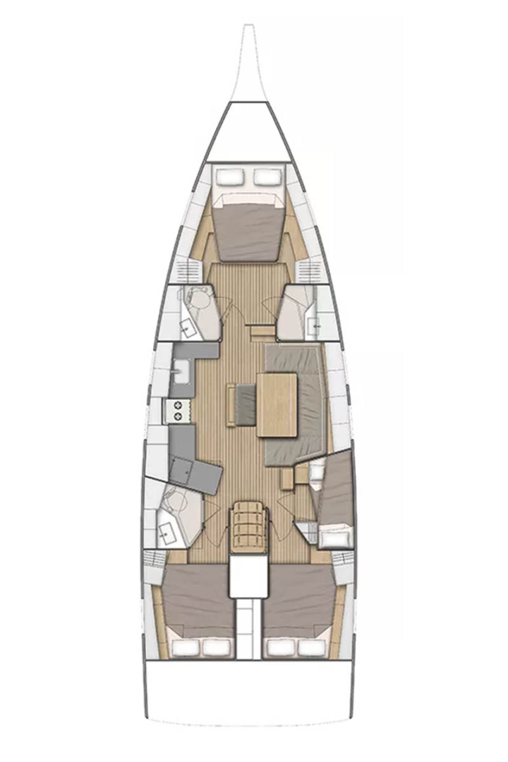 Huur Zeilboot met of zonder schipper Bénéteau in Álimos