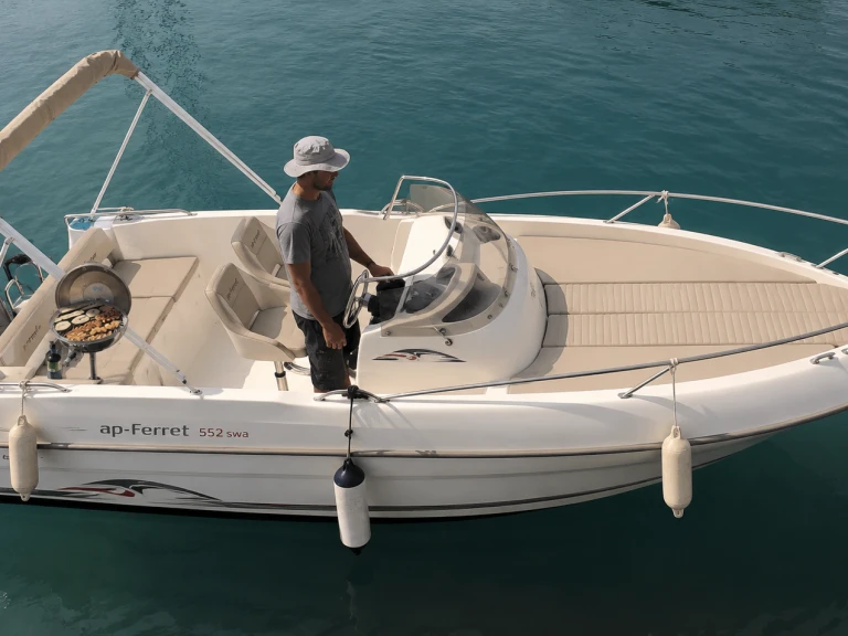 Bootverhuur Six-Fours-les-Plages goedkoop Cap Ferret 552 Sun Deck