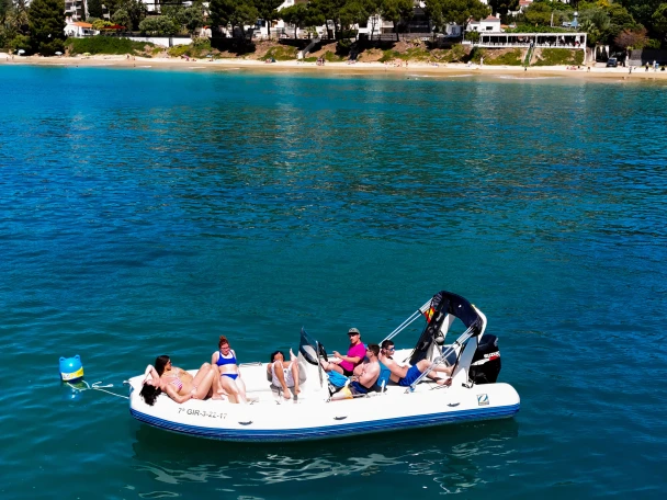 Verhuur Motorboot in Roses - Zodiac Medline II