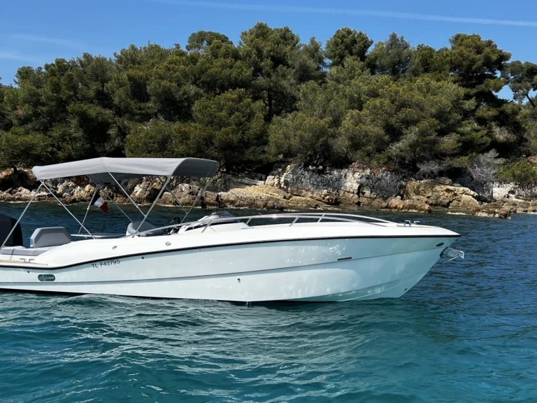 Verhuur Motorboot in Mandelieu-la-Napoule - Clear Libra open