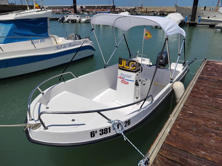 Bootverhuur Spanje goedkoop 440 Open 