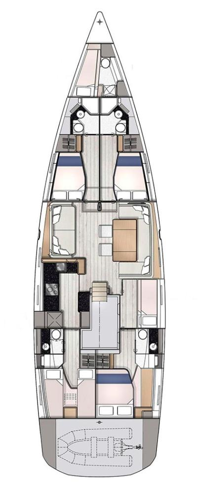 Jachthuur in Lávrio - Jeanneau Jeanneau 65 via SamBoat