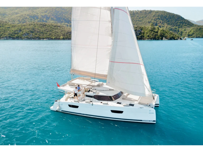 Verhuur Catamaran in Marmaris - Fountaine Pajot Tanna 47