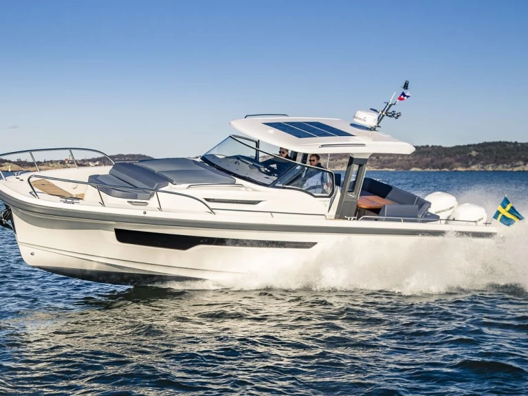 Verhuur Motorboot Nimbus met vaarbewijs