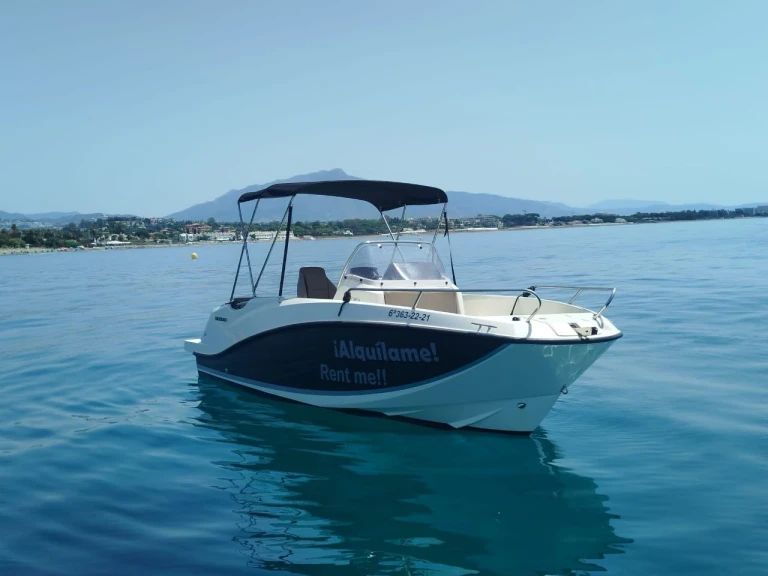 Verhuur Motorboot Quicksilver met vaarbewijs