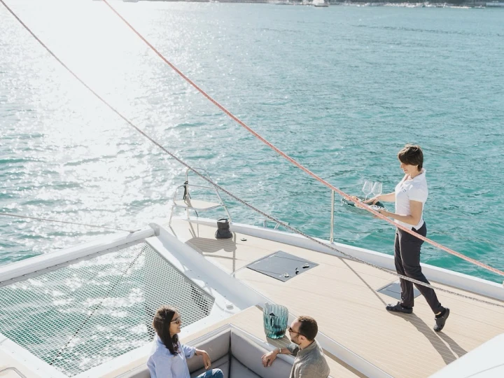 Verhuur Catamaran Fountaine Pajot met vaarbewijs