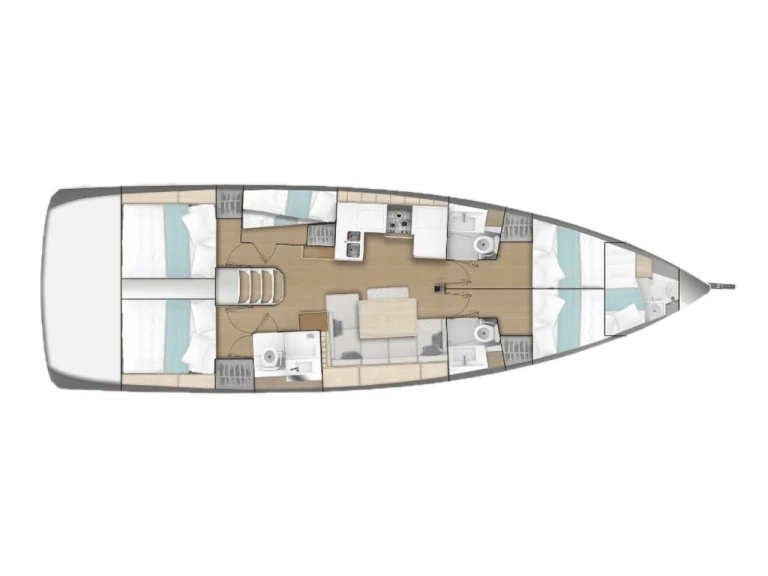 Verhuur Zeilboot Jeanneau met vaarbewijs