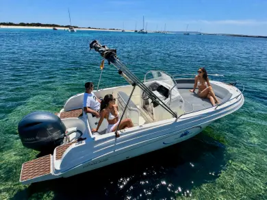 Verhuur Motorboot in Ibiza Town - Pacific Craft Pacific Craft 625 Open Trendy