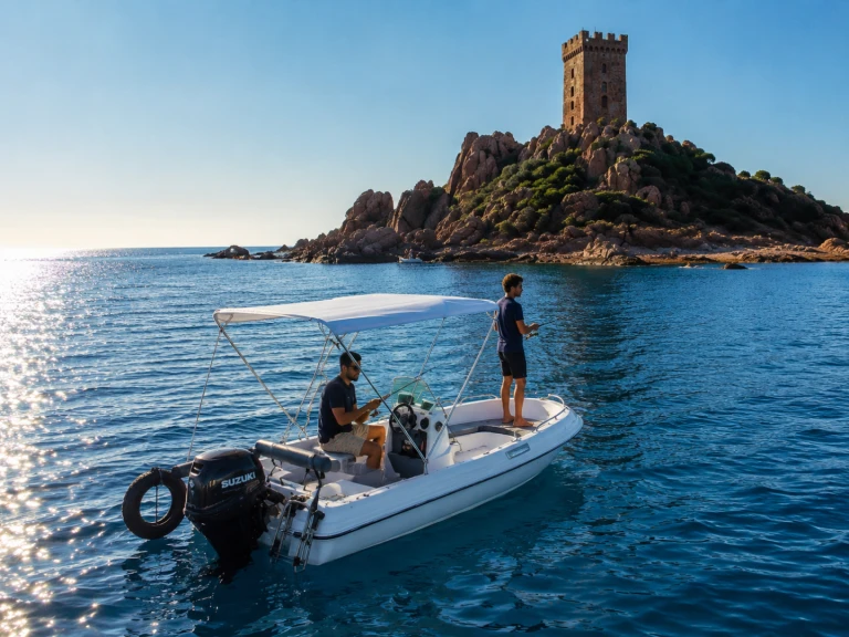 Verhuur Motorboot in Saint-Raphaël - Jeanneau Cap Camarat 515