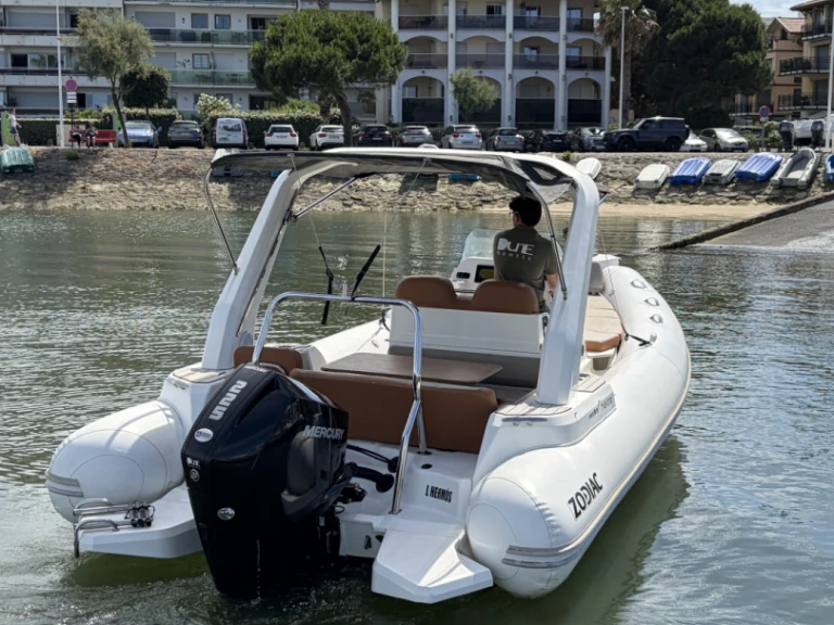 Verhuur RIB Zodiac met vaarbewijs