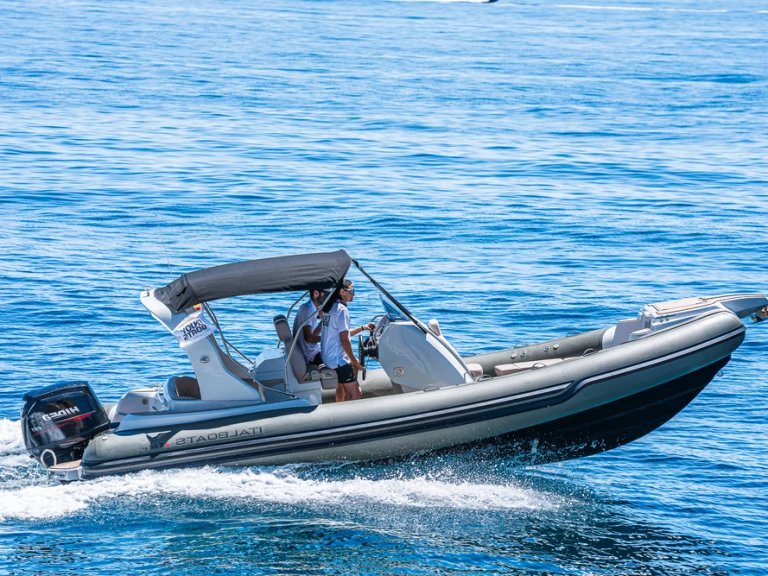 Verhuur RIB Italboats met vaarbewijs