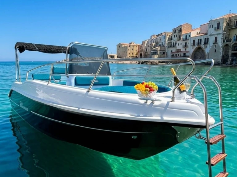 Bootverhuur Taormina goedkoop Blumax 23 open