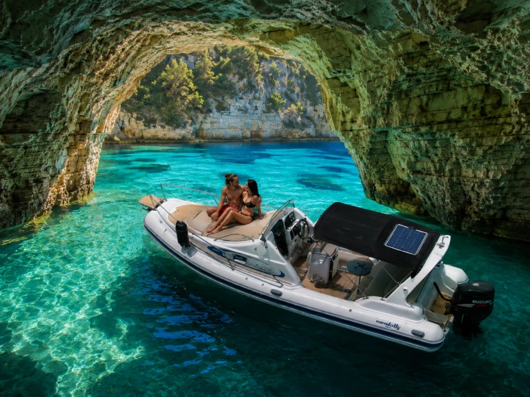 Huur RIB met of zonder schipper Nuova Jolly in Old port of Corfu