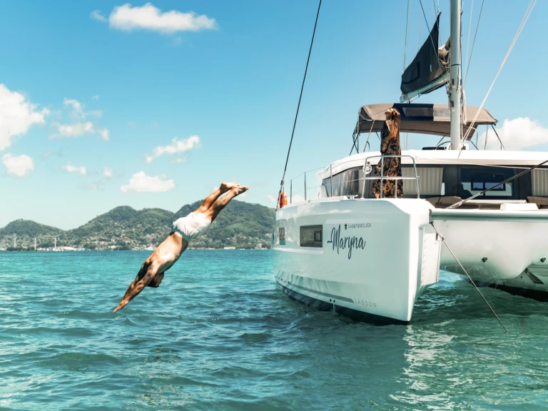 Huur Catamaran met of zonder schipper Lagoon in Mahé