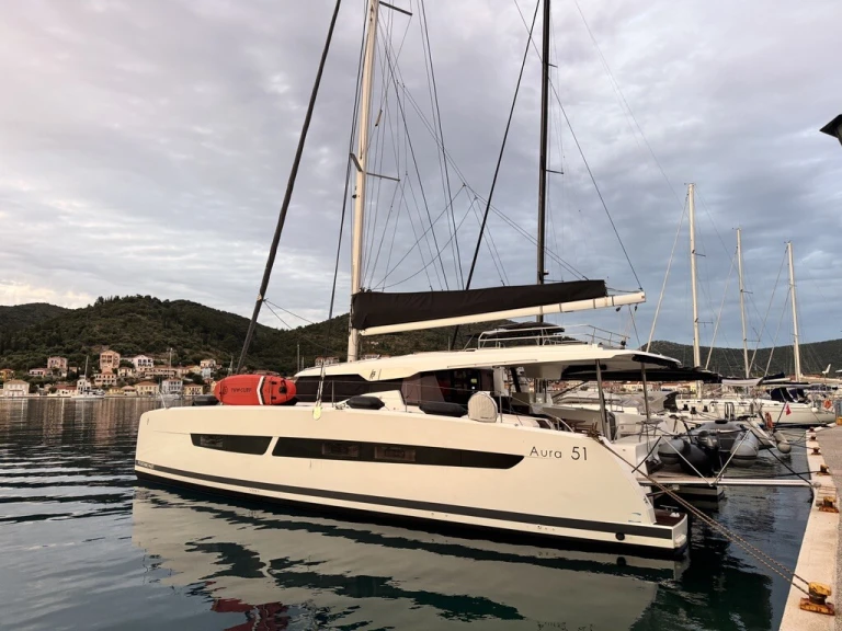 Verhuur Catamaran in Préveza - Fountaine Pajot Aura 51
