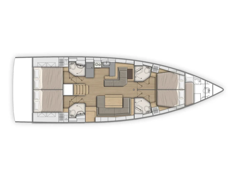 Bootverhuur Primošten goedkoop Oceanis 51.1