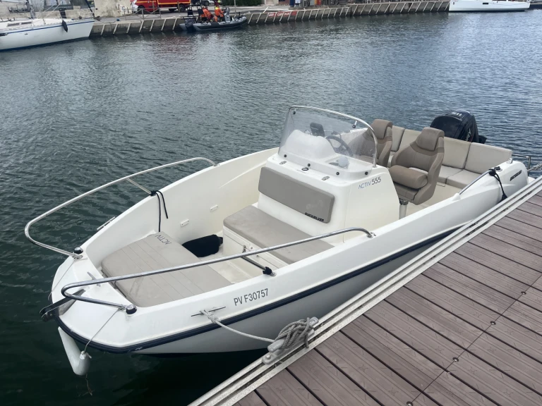 Huur Motorboot met of zonder schipper Quicksilver in Frontignan