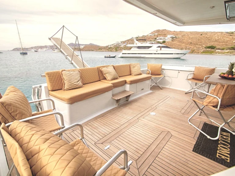 Verhuur Jacht in Mykonos (City) - Ferretti Ferretti Yachts 58