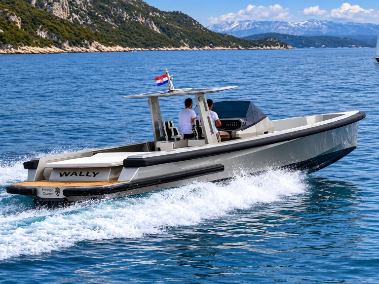 Wally Tender 45 te huur van particulier of professional in Split