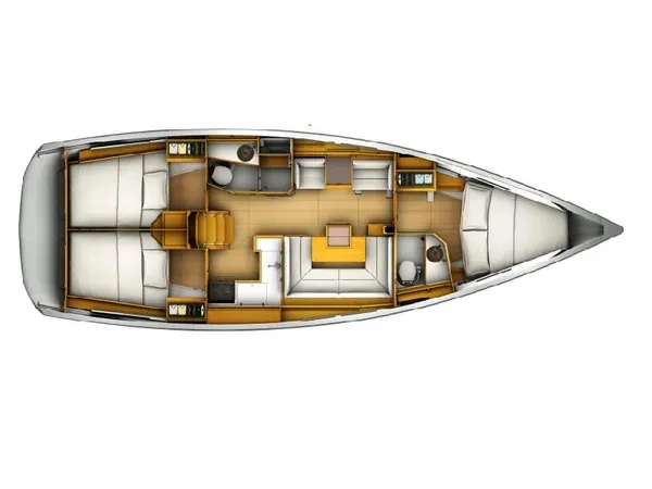 Verhuur Zeilboot Jeanneau met vaarbewijs