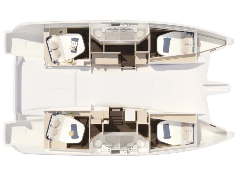 Fountaine Pajot FP 44 /6 cab te huur van particulier of professional in Néa Péramos