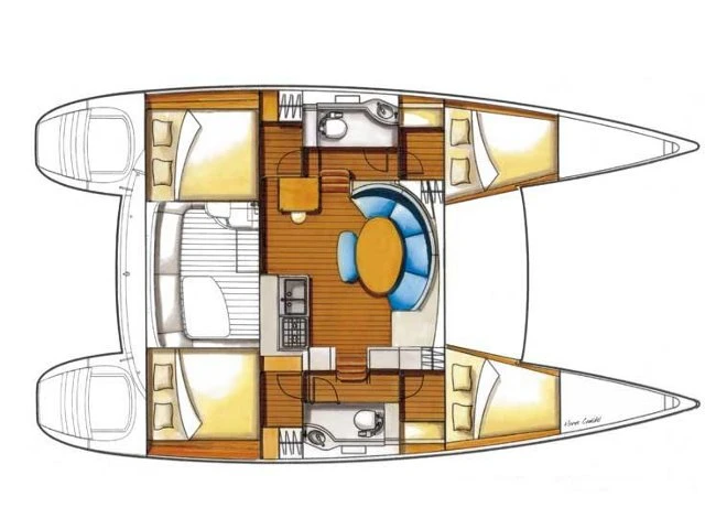 Huur Catamaran met of zonder schipper Lagoon in Propriano